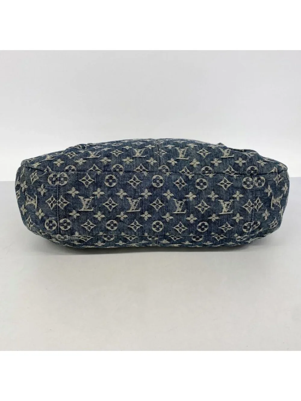 Louis Vuitton Shoulder Bag Monogram Denim Daily GM Blue